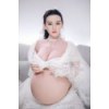 160cm Pregnant Love Doll with Silicone Head - Frida