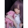 130cm C-cup Cute Japanese Love Doll Closed Eyes - Dora