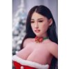 164cm Big Breasts Sex Doll with Silicone Head - Rong