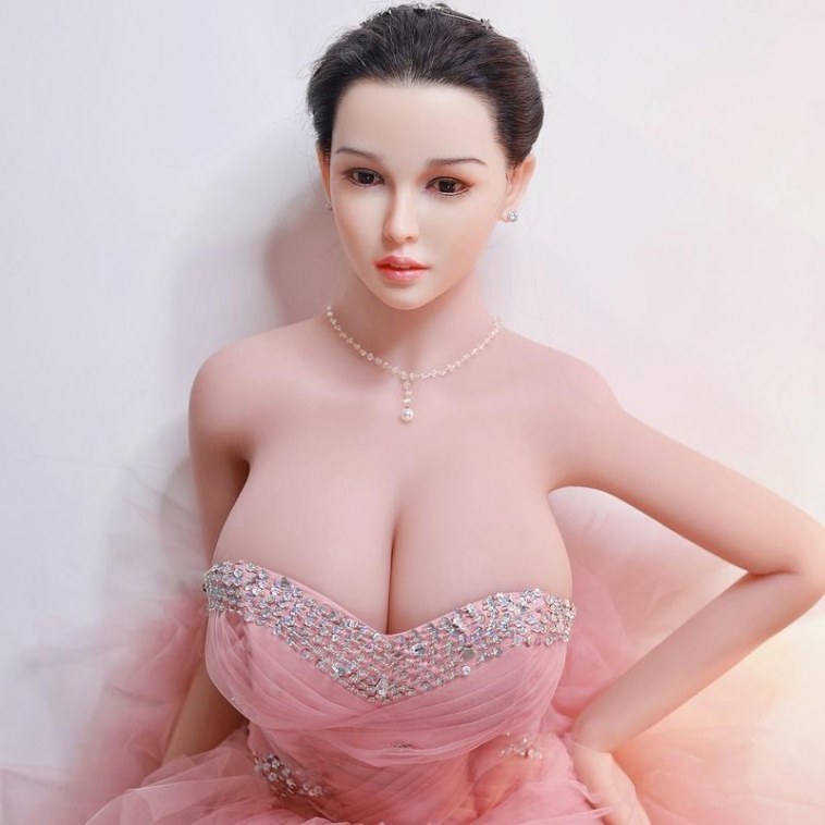 170cm Lifelike Sex Doll Silicone Head - Wilma
