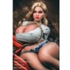 150cm Fat Ass Silicon Sex Doll Big Butt Love Doll- Blanche
